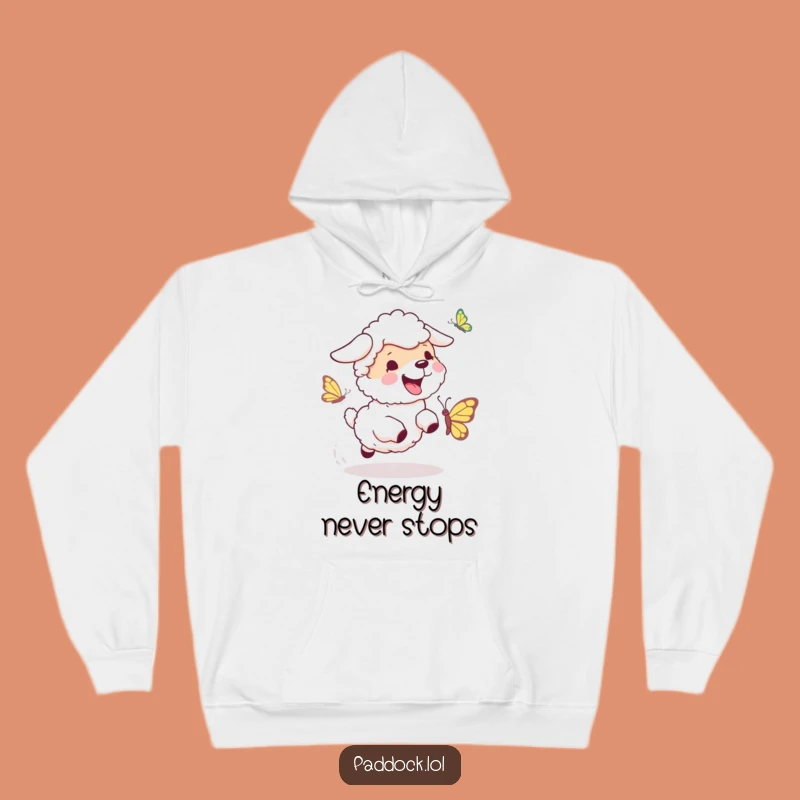 Funny Sheepdog Chase Hoodie: Cozy Dog Fun, Perfect Funny Gift