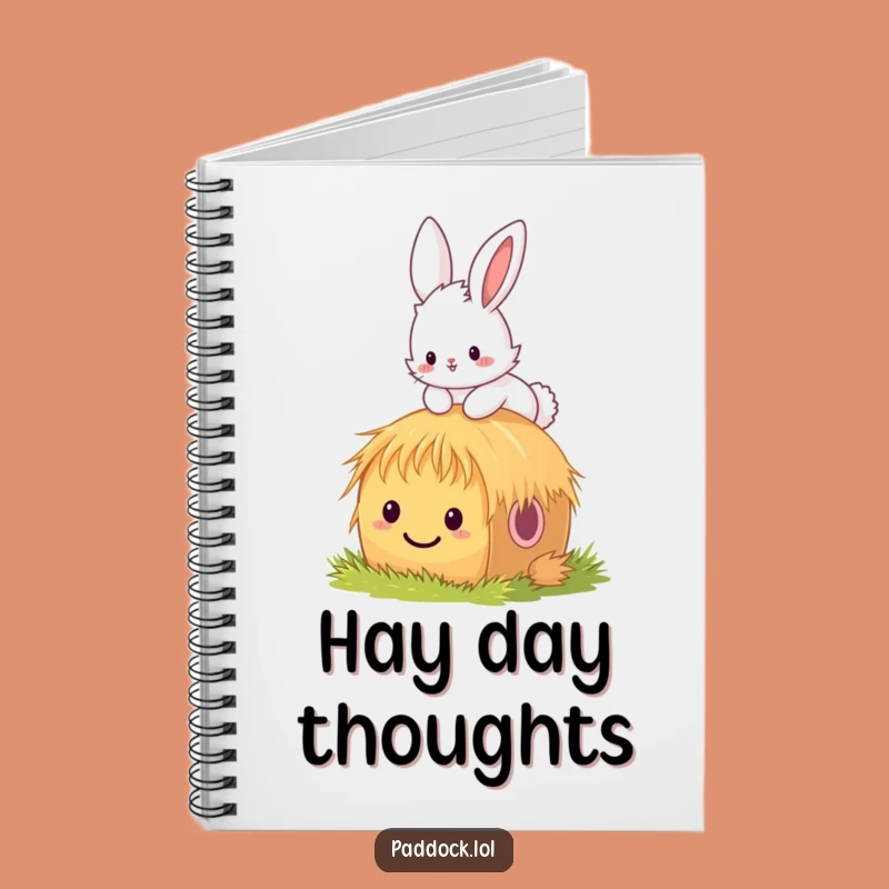 Funny Bunny Hop Journal - Humorous Notebook for Cheerful Writers